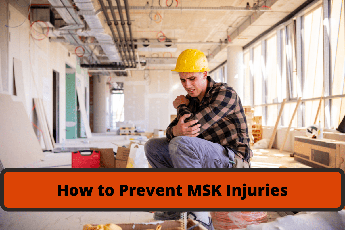 prevent workplace musculoskeletal injuries