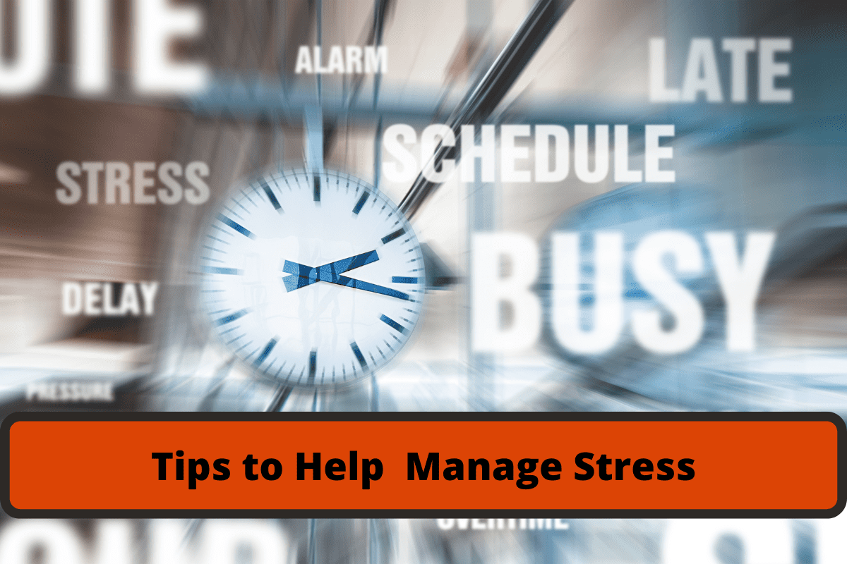 tips to help manage stress